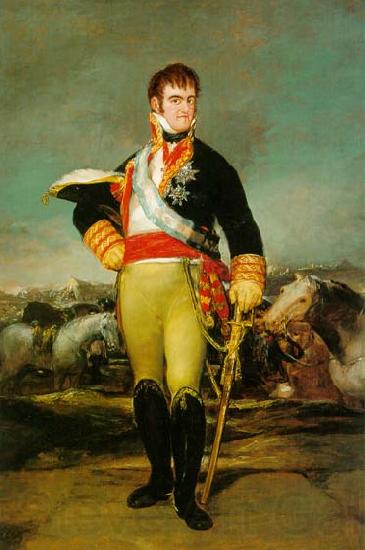 Francisco de Goya Portrait of Ferdinand VII of Spain